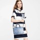 Louis Vuitton Monogram Jacquard Denim Speedy Bandouliere 25 M59609 Louis Vuitton Monogram Jacquard Denim Speedy Bandouliere 25 M59609