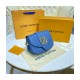 Louis Vuitton LV Pont 9 Soft PM M58964 Blue Louis Vuitton LV Pont 9 Soft PM M58964 Blue