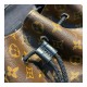 Louis Vuitton Monogram and Crocodile Mat Christopher PM Backpack M43735 Louis Vuitton Monogram and Crocodile Mat Christopher PM Backpack M43735