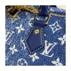 Louis Vuitton Monogram Jacquard Denim Speedy Bandouliere 25 M59609 Louis Vuitton Monogram Jacquard Denim Speedy Bandouliere 25 M59609