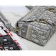 Christian Dior Small DiorCamp Bag in Oblique Embroidery M1241 Christian Dior Small DiorCamp Bag in Oblique Embroidery M1241