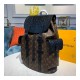 Louis Vuitton Monogram and Crocodile Mat Christopher PM Backpack M43735 Louis Vuitton Monogram and Crocodile Mat Christopher PM Backpack M43735