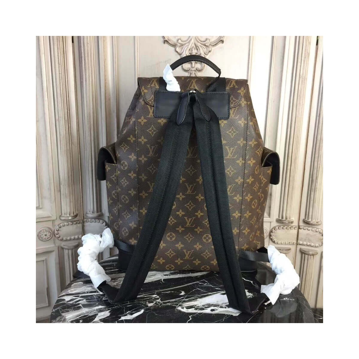 Louis Vuitton Monogram Canvas Christopher PM M43735 Louis Vuitton Monogram Canvas Christopher PM M43735