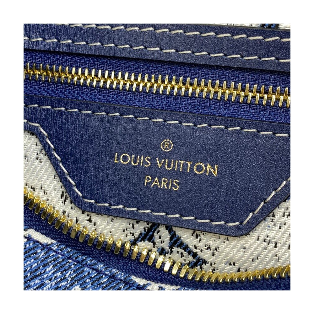 Louis Vuitton Monogram Jacquard Denim Speedy Bandouliere 25 M59609 Louis Vuitton Monogram Jacquard Denim Speedy Bandouliere 25 M59609