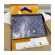 Louis Vuitton Monogram Galaxy Canvas Pochette Voyage M44448 Louis Vuitton Monogram Galaxy Canvas Pochette Voyage M44448
