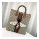 Gucci Embroidered Bee Shopping Bag 437549 Gucci Embroidered Bee Shopping Bag 437549