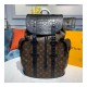 Louis Vuitton Monogram and Crocodile Mat Christopher PM Backpack M43735 Louis Vuitton Monogram and Crocodile Mat Christopher PM Backpack M43735