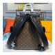 Louis Vuitton Monogram and Crocodile Mat Christopher PM Backpack M43735 Louis Vuitton Monogram and Crocodile Mat Christopher PM Backpack M43735