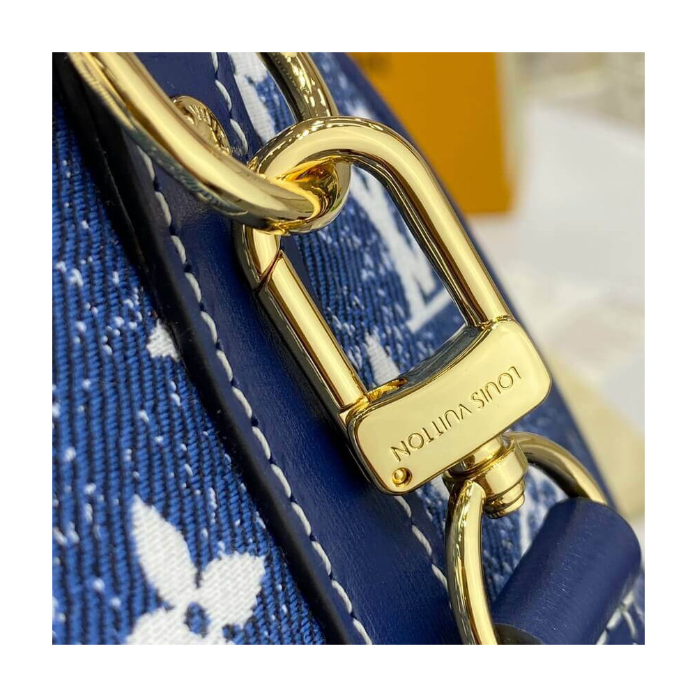 Louis Vuitton Monogram Jacquard Denim Speedy Bandouliere 25 M59609 Louis Vuitton Monogram Jacquard Denim Speedy Bandouliere 25 M59609