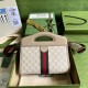 Gucci Ophidia Small Tote With Web 693724 White Gucci Ophidia Small Tote With Web 693724 White