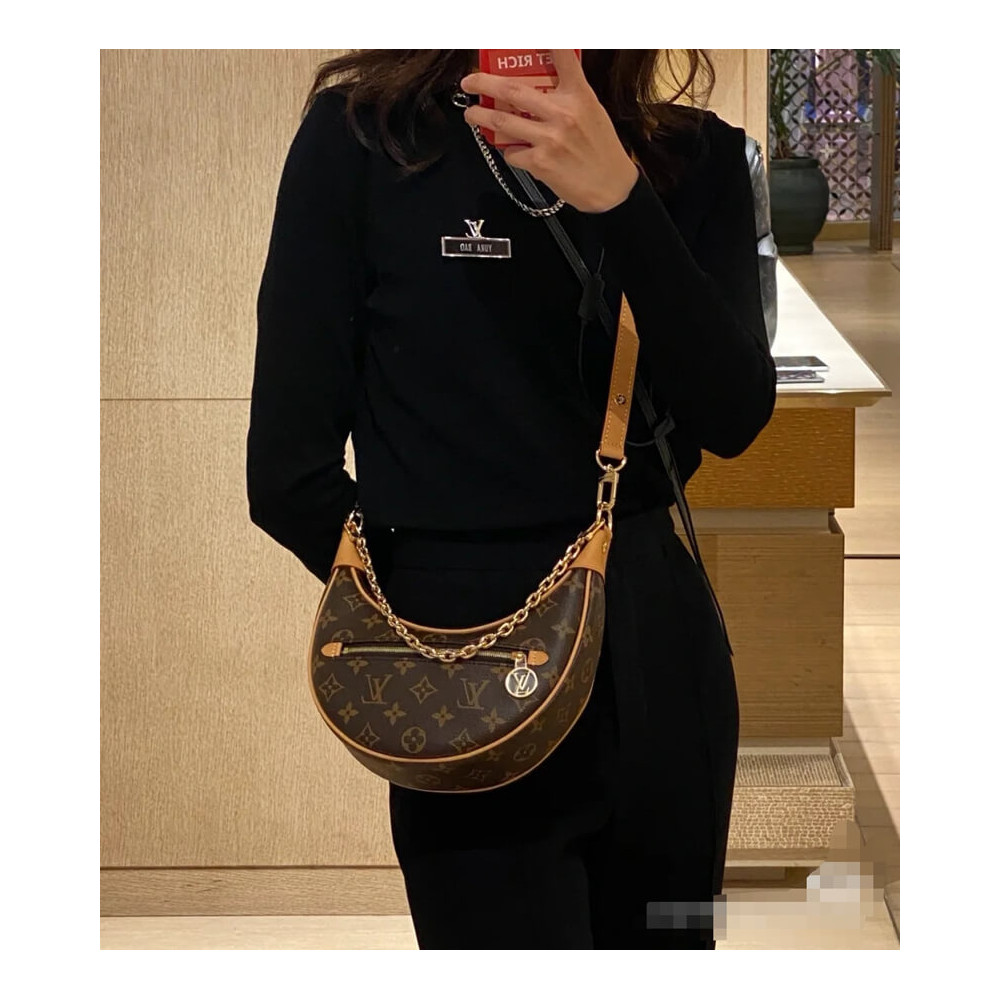 Louis Vuitton Monogram Canvas Loop Bag M81098 Louis Vuitton Monogram Canvas Loop Bag M81098