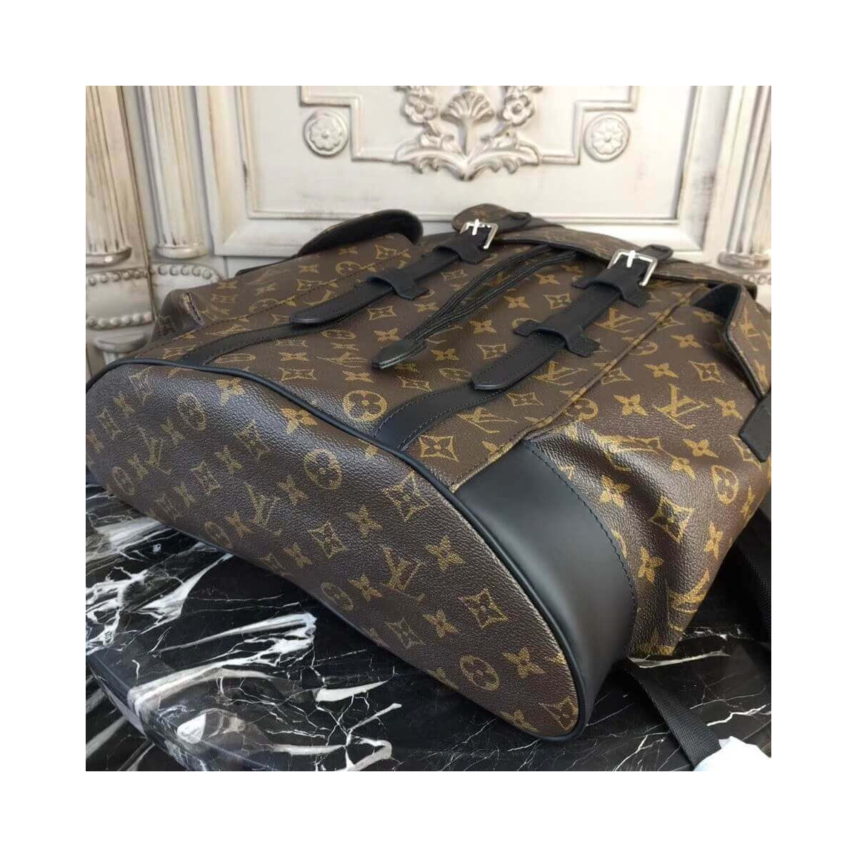Louis Vuitton Monogram Canvas Christopher PM M43735 Louis Vuitton Monogram Canvas Christopher PM M43735