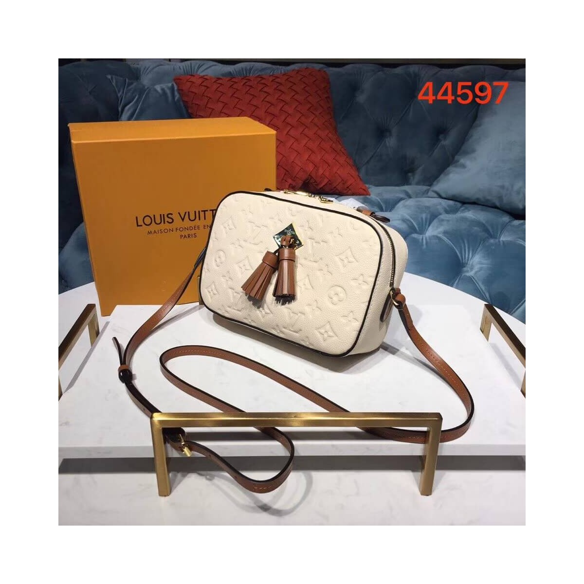Louis Vuitton Monogram Empreinte Saintonge M44593 Louis Vuitton Monogram Empreinte Saintonge M44593