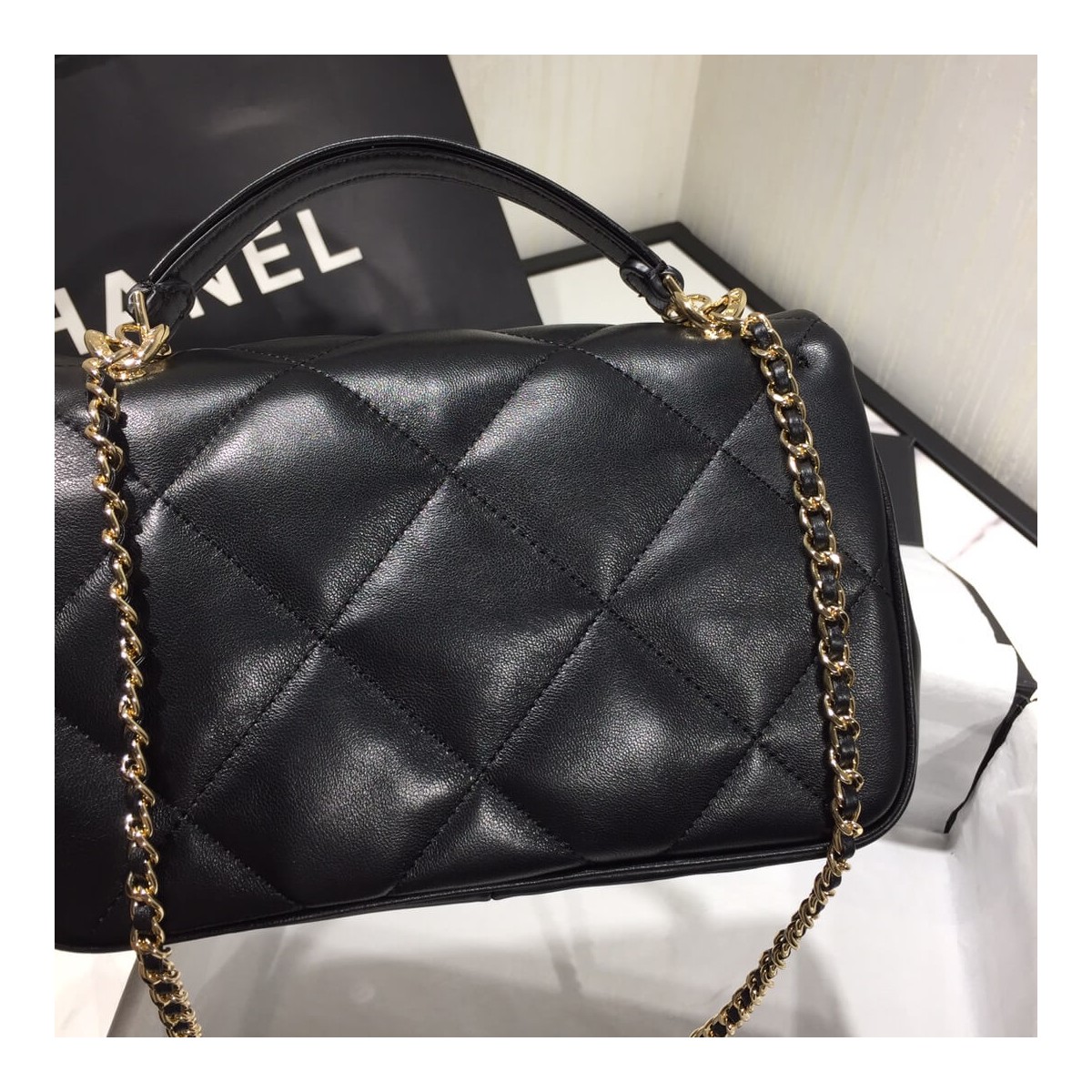 Chanel Small Flap Bag With Handle AS1114 Chanel Small Flap Bag With Handle AS1114