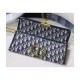 Christian Dior 30 Montaigne Jacquard Canvas Clutch Bag M9206 Christian Dior 30 Montaigne Jacquard Canvas Clutch Bag M9206