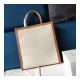 Celine Vertical Cabas Celine In Canvas With Celine Print And Calfskin 190402 Celine Vertical Cabas Celine In Canvas With Celine Print And Calfskin 190402