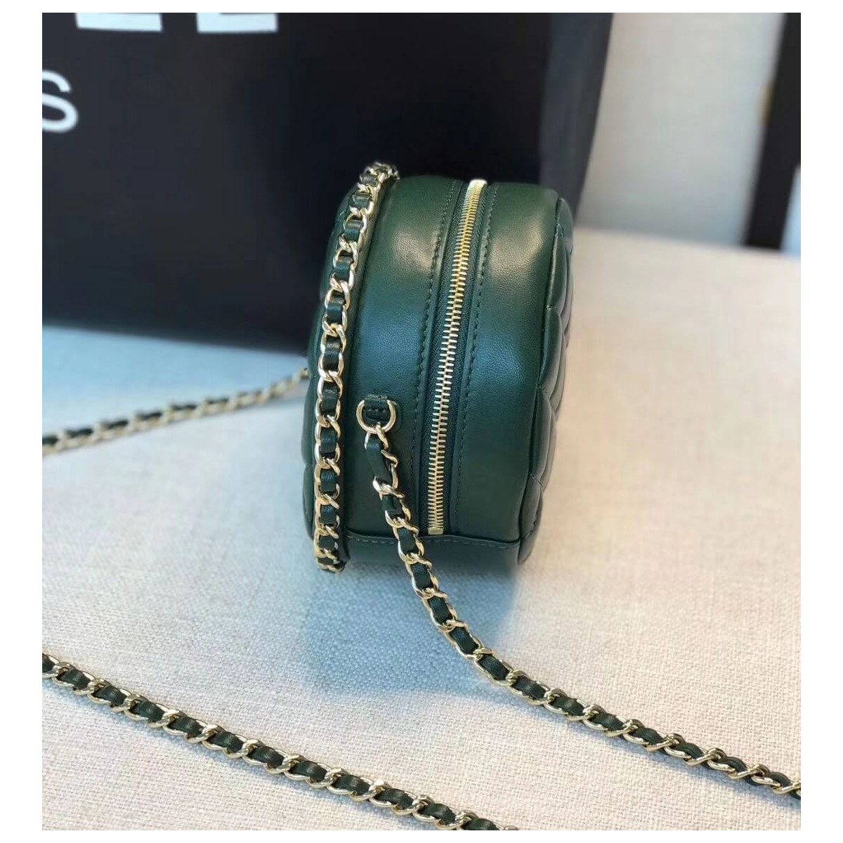 Chanel Round Clutch Chain Bag A70657 Chanel Round Clutch Chain Bag A70657