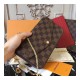 Louis Vuitton Damier Ebene Canvas Pochette Felicie N63032 Louis Vuitton Damier Ebene Canvas Pochette Felicie N63032