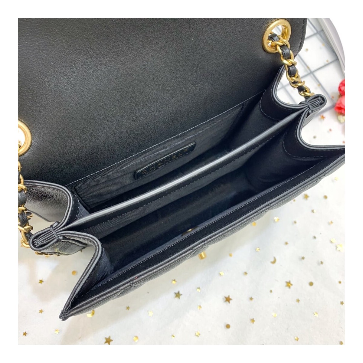 Chanel Calf Leather Single Flap Bag AS8869 Chanel Calf Leather Single Flap Bag AS8869