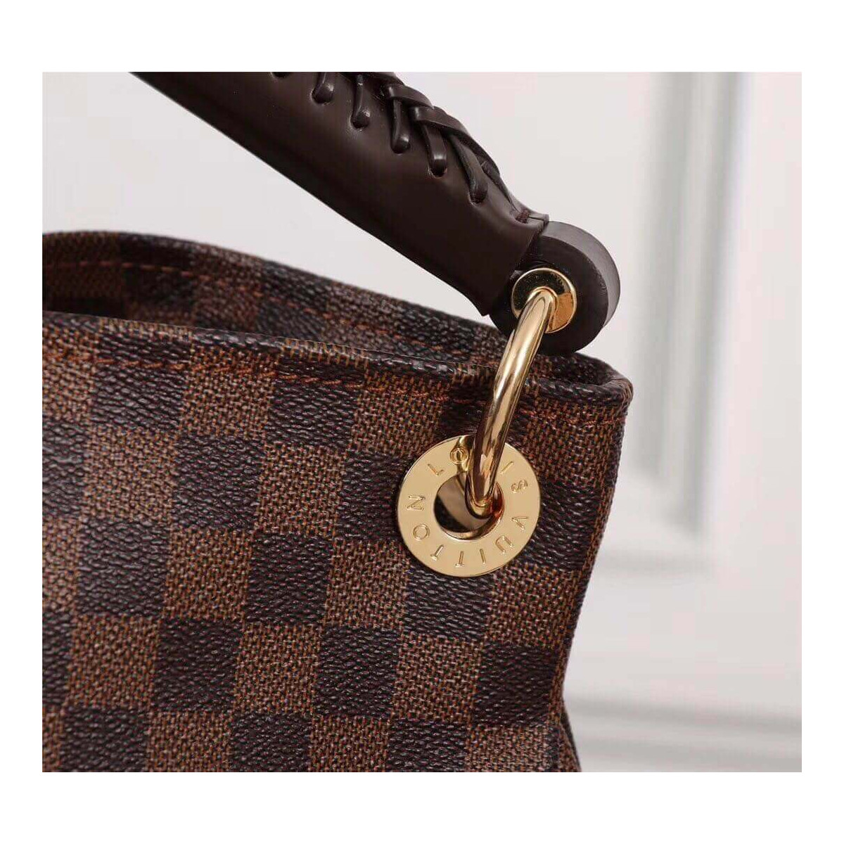 Louis Vuitton Damier Ebene Canvas Artsy MM N40249 Louis Vuitton Damier Ebene Canvas Artsy MM N40249