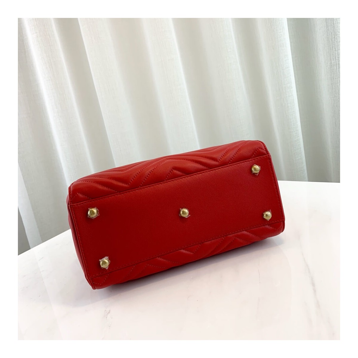 Gucci GG Marmont Small Matelasse Top Handle Bag 448054 Gucci GG Marmont Small Matelasse Top Handle Bag 448054