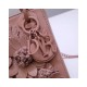 Christian Dior Lambskin Embroidered Flowers Mini "Lady Dior" Bag M0565 Christian Dior Lambskin Embroidered Flowers Mini "Lady Dior" Bag M0565