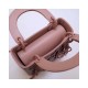 Christian Dior Lambskin Embroidered Flowers Mini "Lady Dior" Bag M0565 Christian Dior Lambskin Embroidered Flowers Mini "Lady Dior" Bag M0565