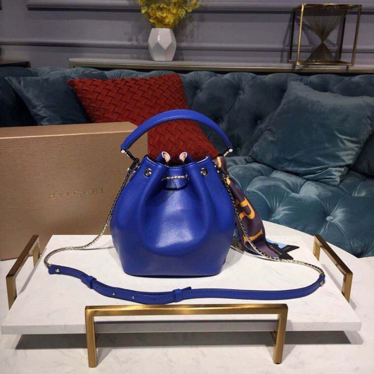 Bvlgari Serpenti Forever Bucket Bag 20cm 288760 Bvlgari Serpenti Forever Bucket Bag 20cm 288760