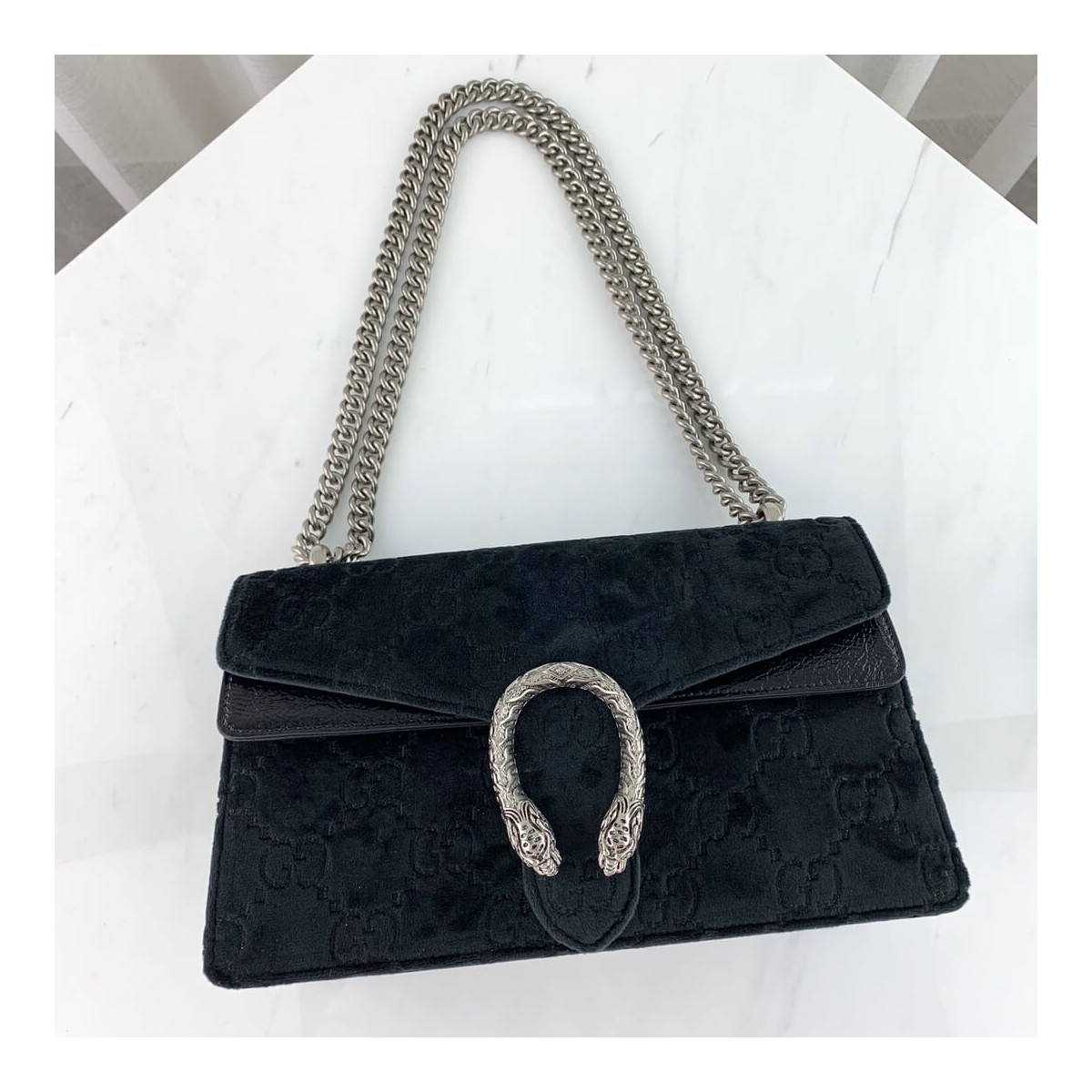 Gucci Dionysus GG Velvet Small Shoulder Bag 400249 Gucci Dionysus GG Velvet Small Shoulder Bag 400249