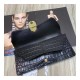 Chanel Metallic Crocodile Embossed Clutch AS0857 Chanel Metallic Crocodile Embossed Clutch AS0857