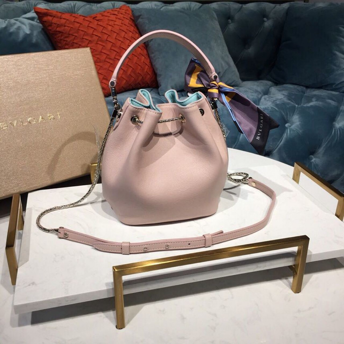 Bvlgari Serpenti Forever Bucket Bag 20cm 288760 Bvlgari Serpenti Forever Bucket Bag 20cm 288760