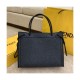 Fendi Logo Wool Shopper 8BH378 Fendi Logo Wool Shopper 8BH378
