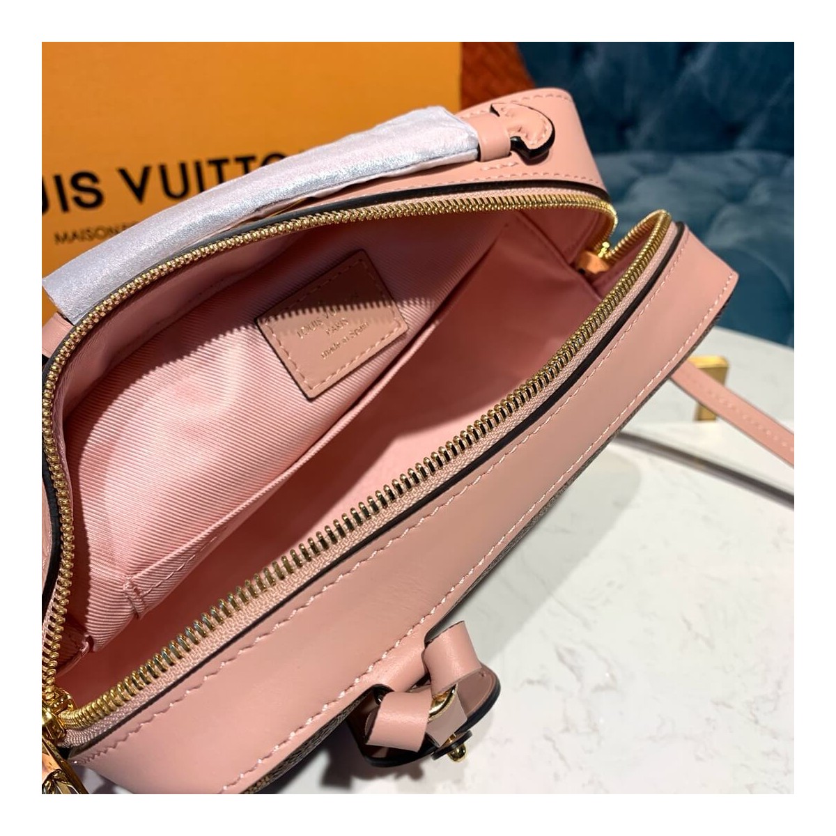 Louis Vuitton Damier Ebene Canvas Santa Monica N40178 Louis Vuitton Damier Ebene Canvas Santa Monica N40178