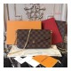 Louis Vuitton Damier Ebene Canvas Pochette Felicie N63032 Louis Vuitton Damier Ebene Canvas Pochette Felicie N63032