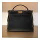 Fendi Peekaboo Medium with Metal-Plated Micro Studs 8BN290 Fendi Peekaboo Medium with Metal-Plated Micro Studs 8BN290