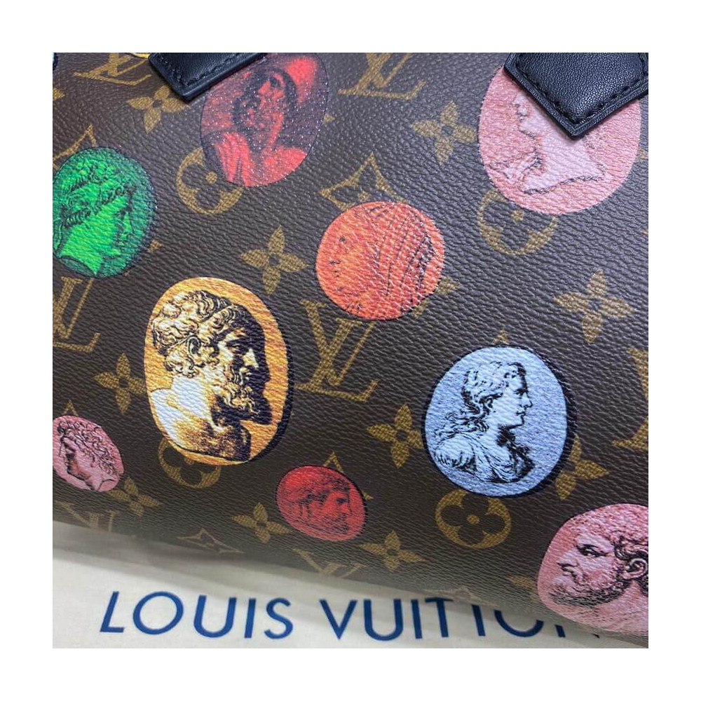 Louis Vuitton Monogram Cameo Printed Speedy Bandouliere 25 M45910 Louis Vuitton Monogram Cameo Printed Speedy Bandouliere 25 M45910