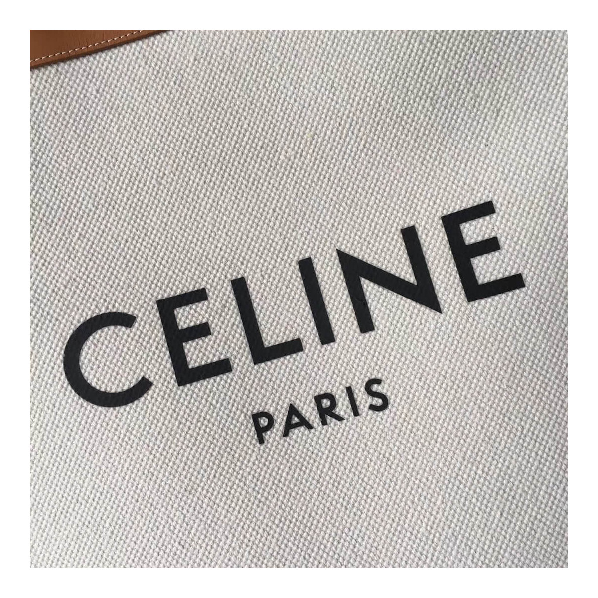 Celine Vertical Cabas Celine In Canvas With Celine Print And Calfskin 190402 Celine Vertical Cabas Celine In Canvas With Celine Print And Calfskin 190402