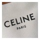 Celine Vertical Cabas Celine In Canvas With Celine Print And Calfskin 190402 Celine Vertical Cabas Celine In Canvas With Celine Print And Calfskin 190402