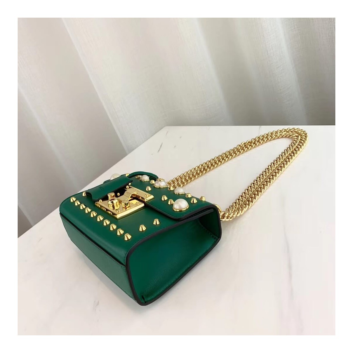 Gucci Padlock Bee Star Small Shoulder Bag 432182 Gucci Padlock Bee Star Small Shoulder Bag 432182