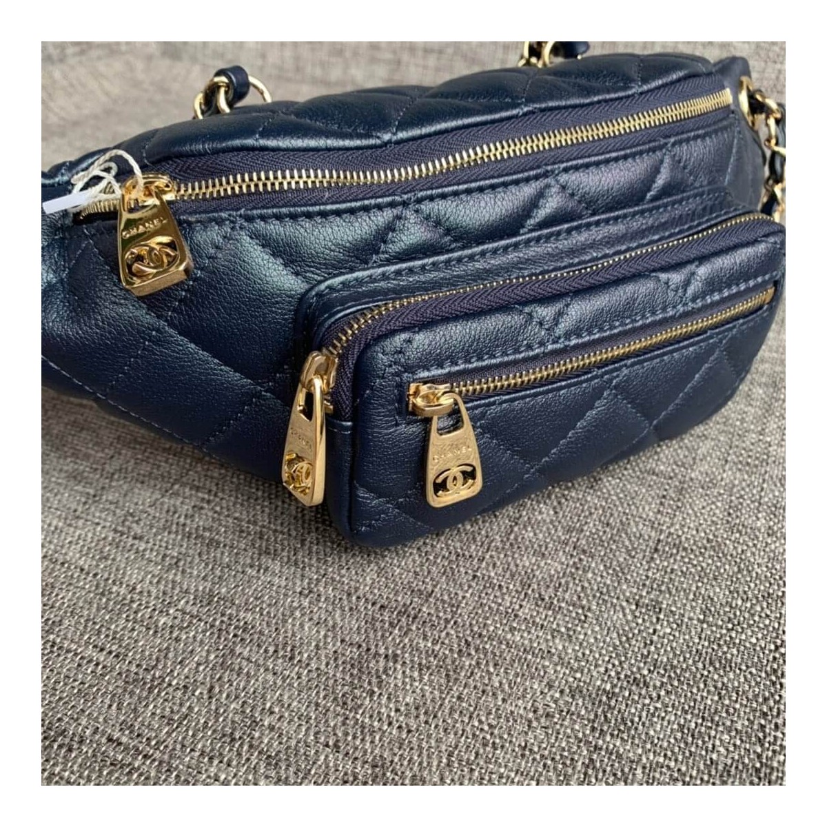 Chanel Quilted Caviar Clafskin Waist Bag AS0556 Chanel Quilted Caviar Clafskin Waist Bag AS0556