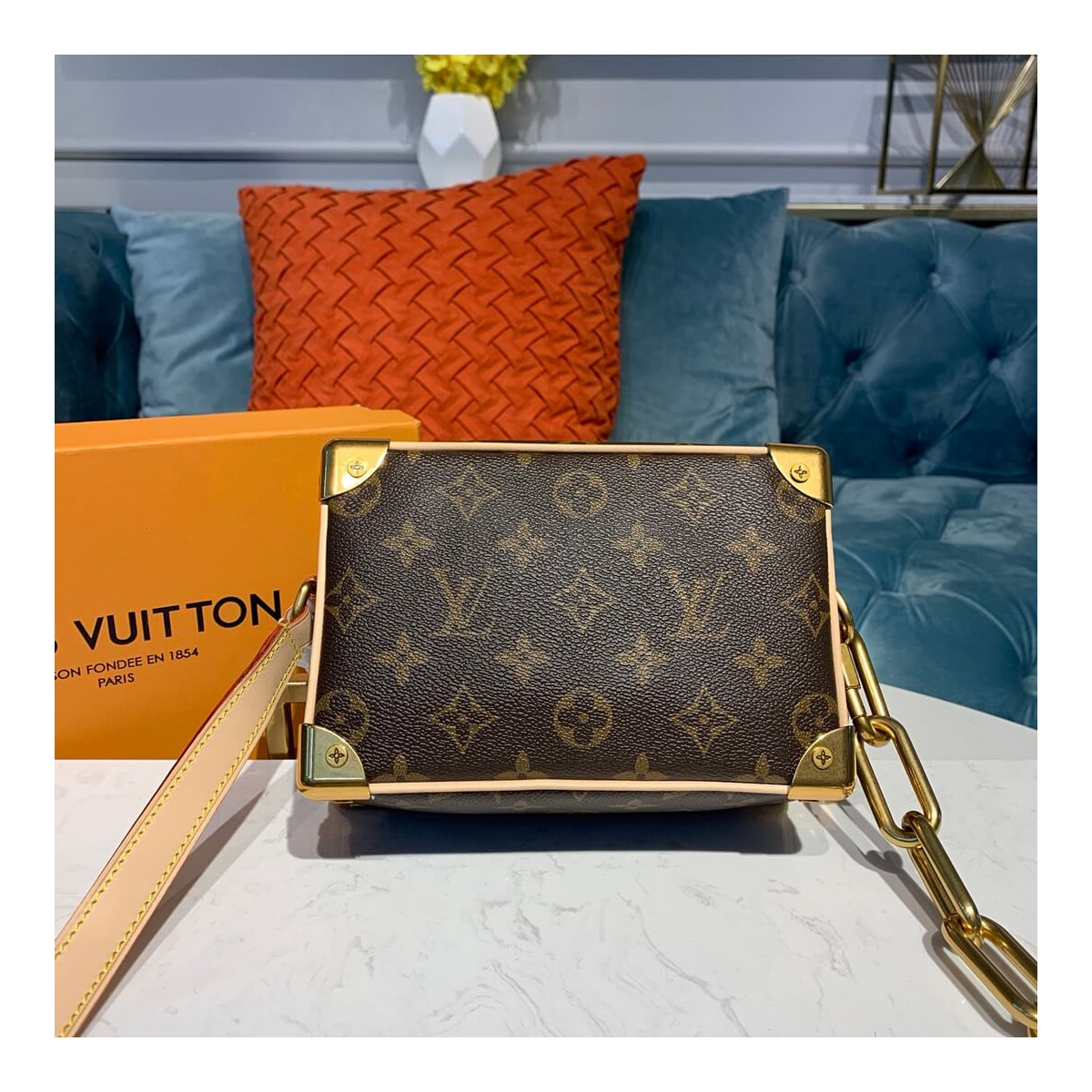 Louis Vuitton Monogram Mini Soft Trunk M68906 Louis Vuitton Monogram Mini Soft Trunk M68906
