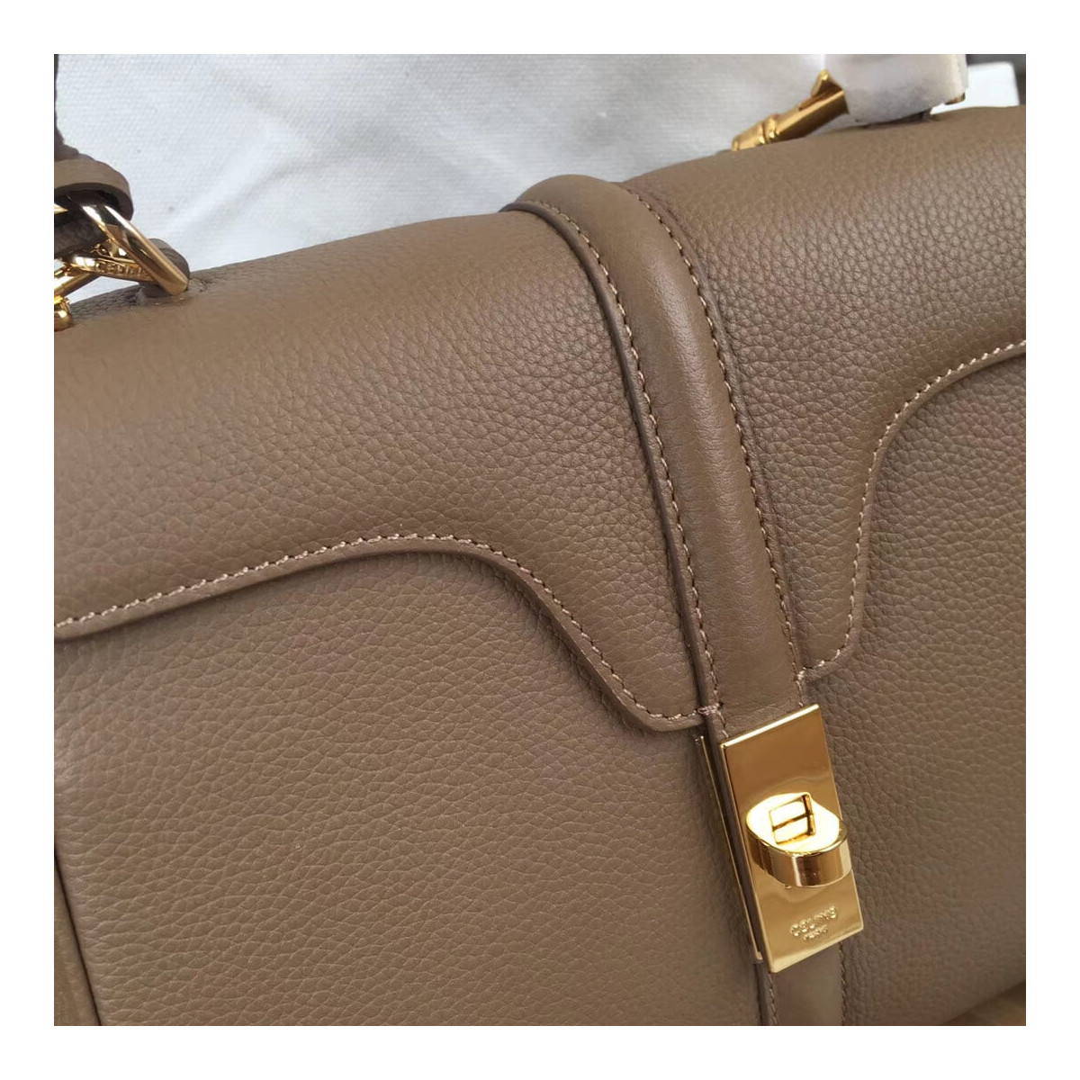 Celine Small 16 Bag In Grained Calfskin 188003 Celine Small 16 Bag In Grained Calfskin 188003