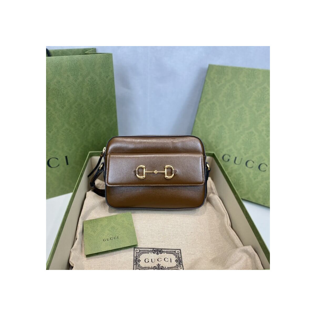 Gucci Horsebit 1955 Small Leather Shoulder Bag 645454 Gucci Horsebit 1955 Small Leather Shoulder Bag 645454