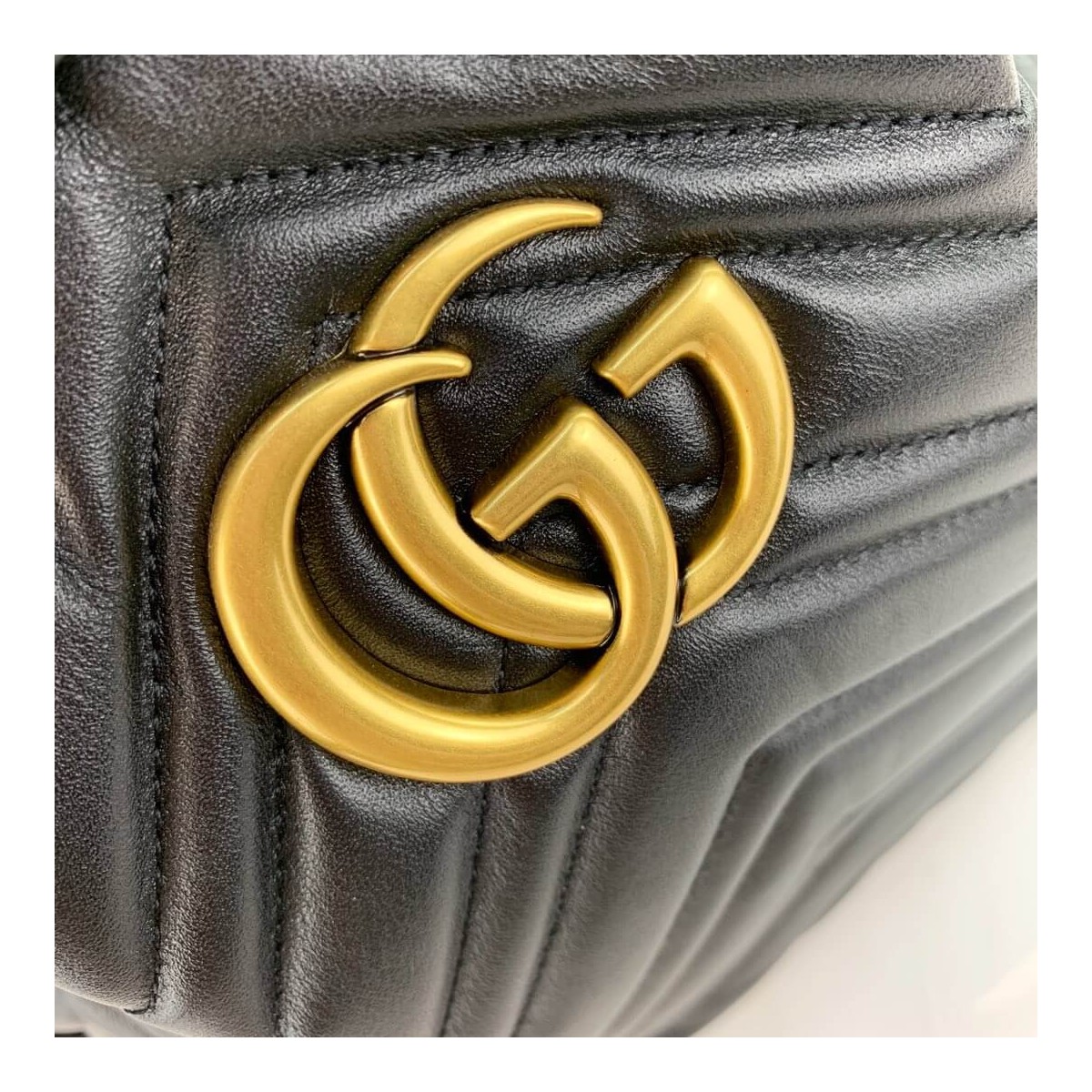 Gucci GG Marmont Quilted Leather Bucket Bag 476674 Gucci GG Marmont Quilted Leather Bucket Bag 476674
