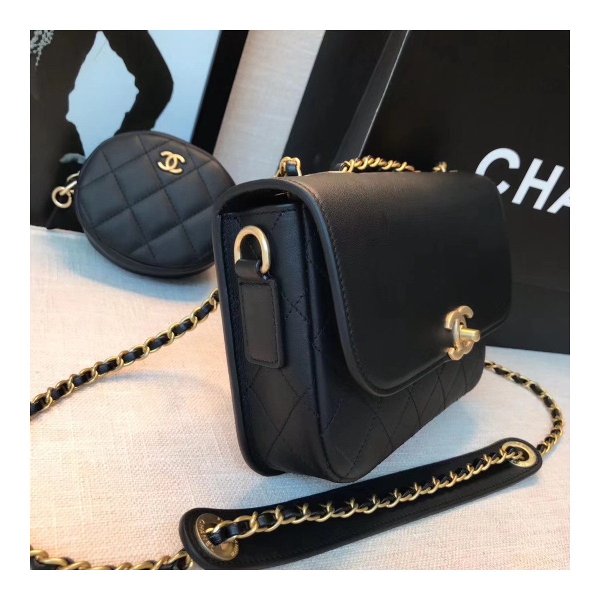 Chanel Flap Bag & Coin Purse AS1094 Chanel Flap Bag & Coin Purse AS1094
