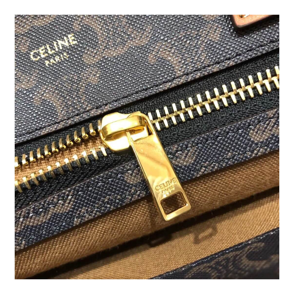 Celine Small Cabas Vertical In Triomphe Canvas 191542 Celine Small Cabas Vertical In Triomphe Canvas 191542