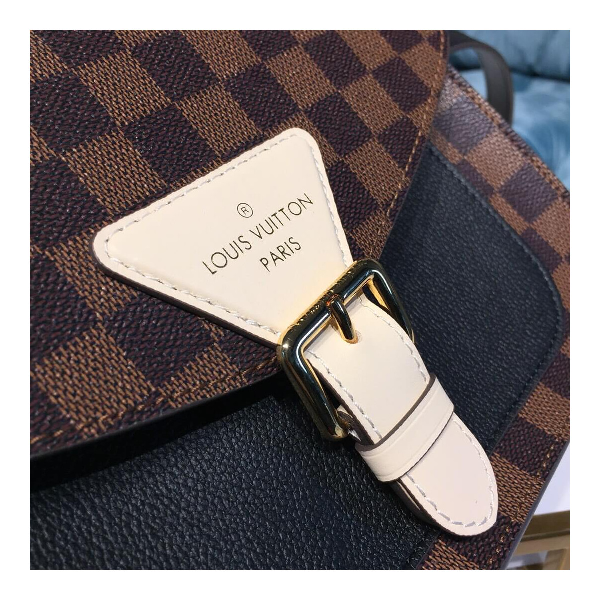 Louis Vuitton Damier Ebene Beaumarchais N40146 N40147 N40148 Louis Vuitton Damier Ebene Beaumarchais N40146 N40147 N40148