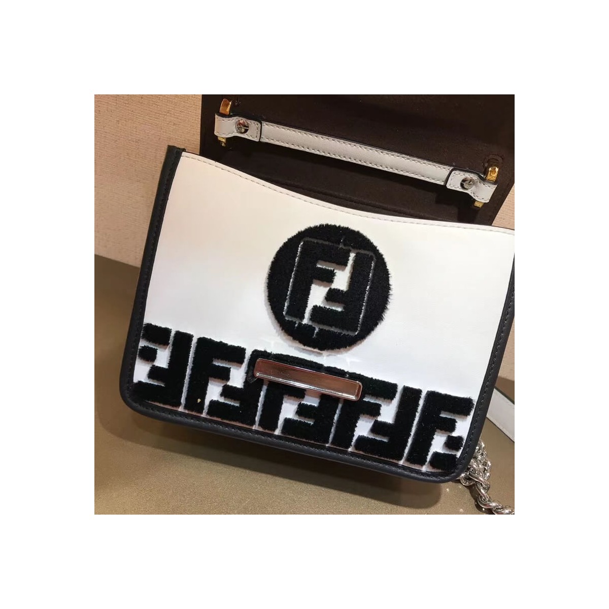 Fendi Small Kan I F Bag 8BT286 Fendi Small Kan I F Bag 8BT286