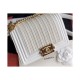 Chanel Imitation Pearls Small Boy Chanel Handbag A67085 Chanel Imitation Pearls Small Boy Chanel Handbag A67085