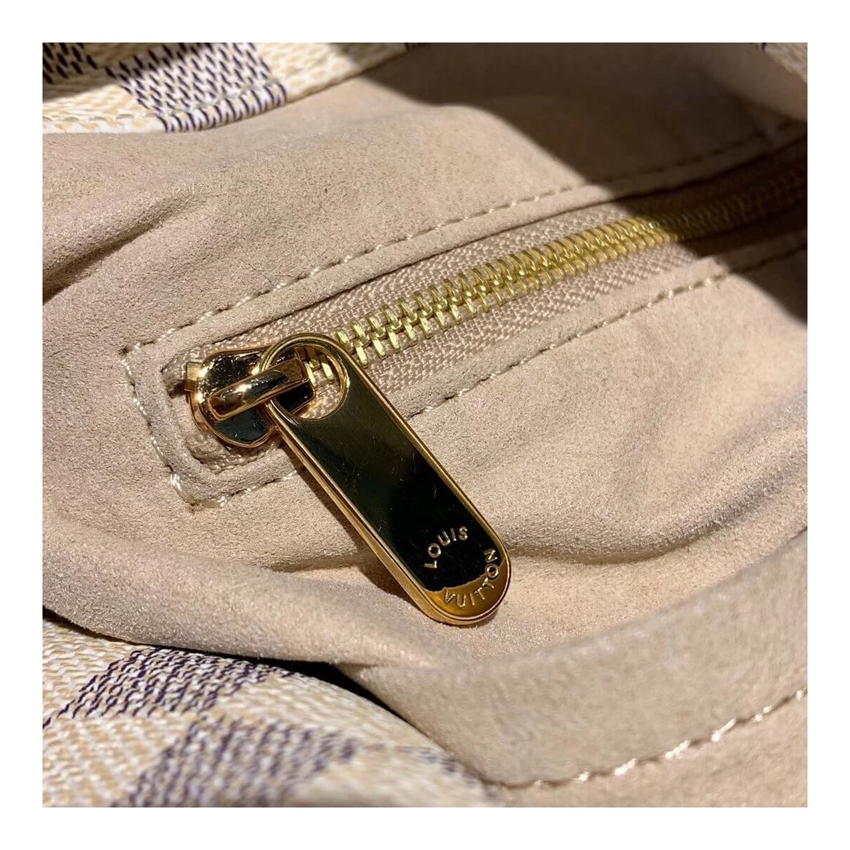 Louis Vuitton Damier Azur Canvas Artsy MM N40253 Louis Vuitton Damier Azur Canvas Artsy MM N40253